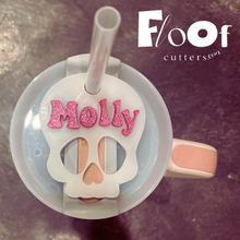 Load image into Gallery viewer, Skull Tumbler Plate