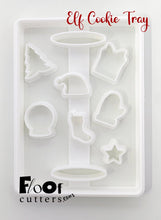 Load image into Gallery viewer, Elf Mini Cookie Tray Cutter Set