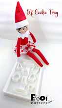 Load image into Gallery viewer, Elf Mini Cookie Tray Cutter Set