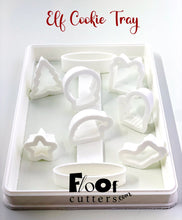 Load image into Gallery viewer, Elf Mini Cookie Tray Cutter Set