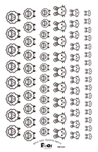 Load image into Gallery viewer, Chicks, Sheep, and Bunnies Royal Icing Transfer Sheet