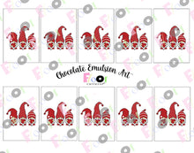 Load image into Gallery viewer, Valentine's Day Gnomes Chocolate Emulsion Art