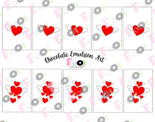 Load image into Gallery viewer, Wings of Love Chocolate Emulsion Art