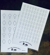 Load image into Gallery viewer, Ornaments Royal Icing Transfer Sheet