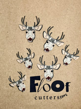 Load image into Gallery viewer, Rudolph the Red-Noses Reindeer QR Code Edible Toppers