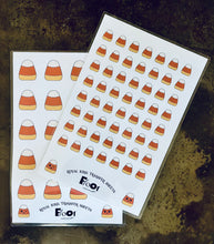 Load image into Gallery viewer, Candy Corn Royal Icing Transfer Sheet