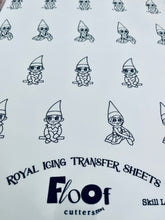 Load image into Gallery viewer, Can’t Touch This Royal Icing Transfer Sheet