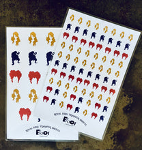 Load image into Gallery viewer, Wigs of Salem Royal Icing Transfer Sheet