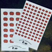 Load image into Gallery viewer, Fall Pumpkins Royal Icing Transfer Sheet