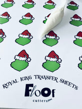 Load image into Gallery viewer, You’re a Mean One Royal Icing Transfer Sheet