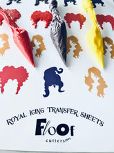 Load image into Gallery viewer, Wigs of Salem Royal Icing Transfer Sheet