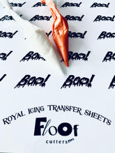 Load image into Gallery viewer, Boo! Royal Icing Transfer Sheet