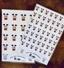 Load image into Gallery viewer, Down the Chimney Royal Icing Transfer Sheet