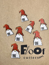 Load image into Gallery viewer, Gnome for the Holidays QR Code Edible Toppers