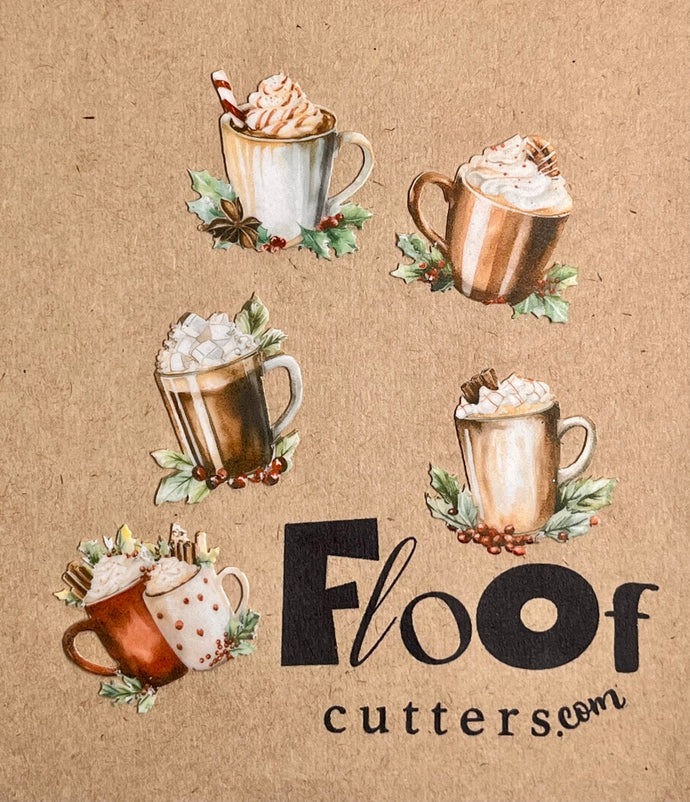 Vintage Cocoa Signs Edible Toppers