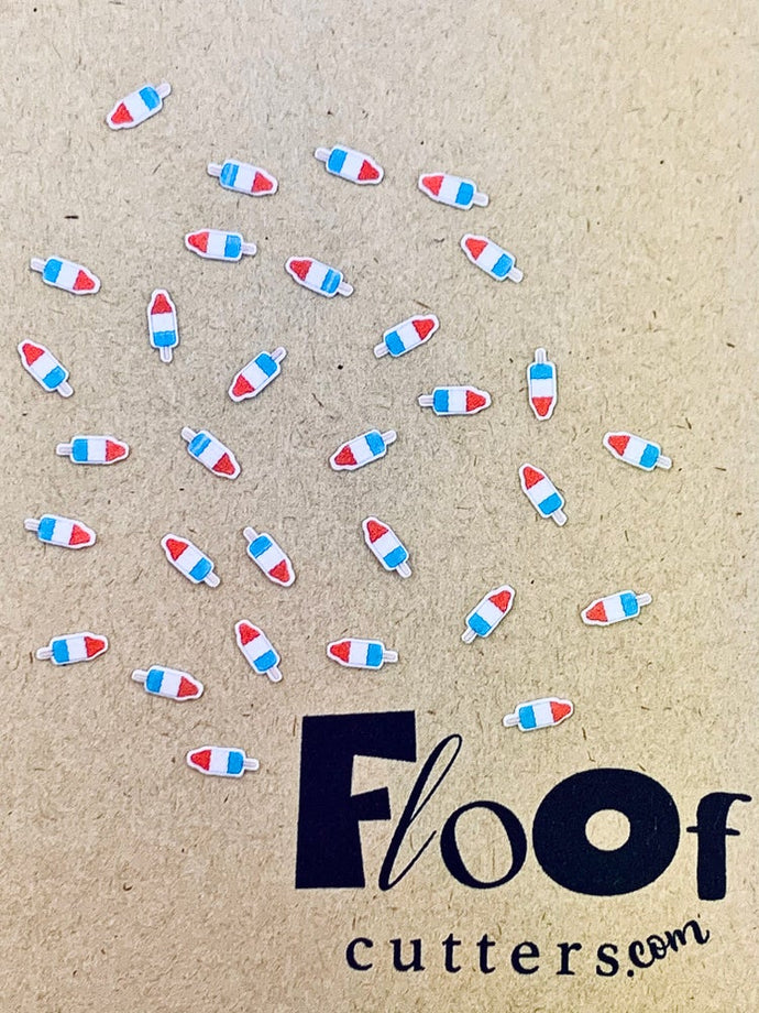 Vintage Bomb Popsicle Edible Confetti