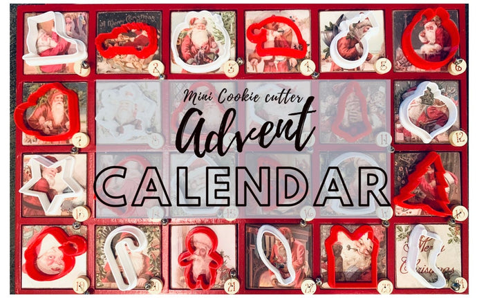 Mini Cookie Cutter Advent Calendar