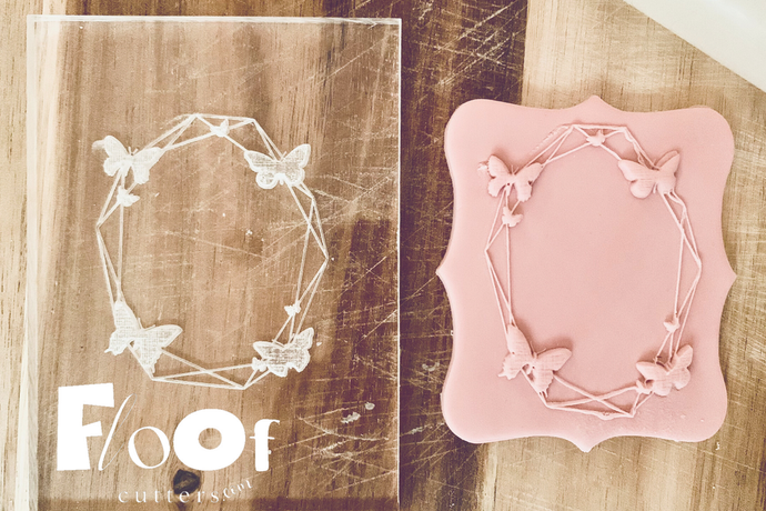 Butterfly Frame Pop Ups Embossing Plates