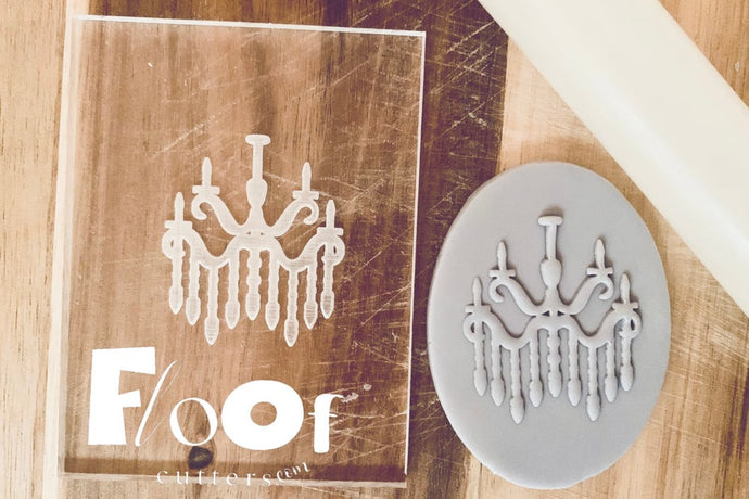 Chandelier Pop Ups Embossing Plates