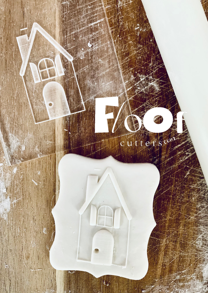 Little House Pop Ups Embossing Plate