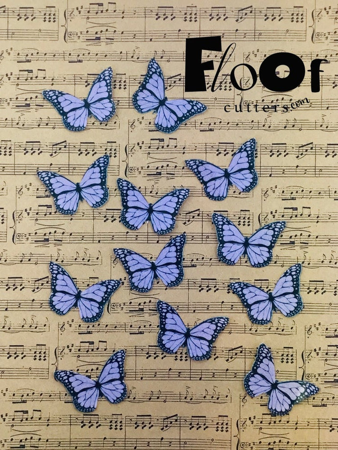 Lavender Butterflies Toppers
