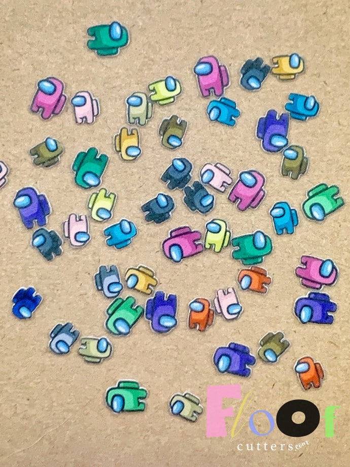 Crewmate Edible Confetti