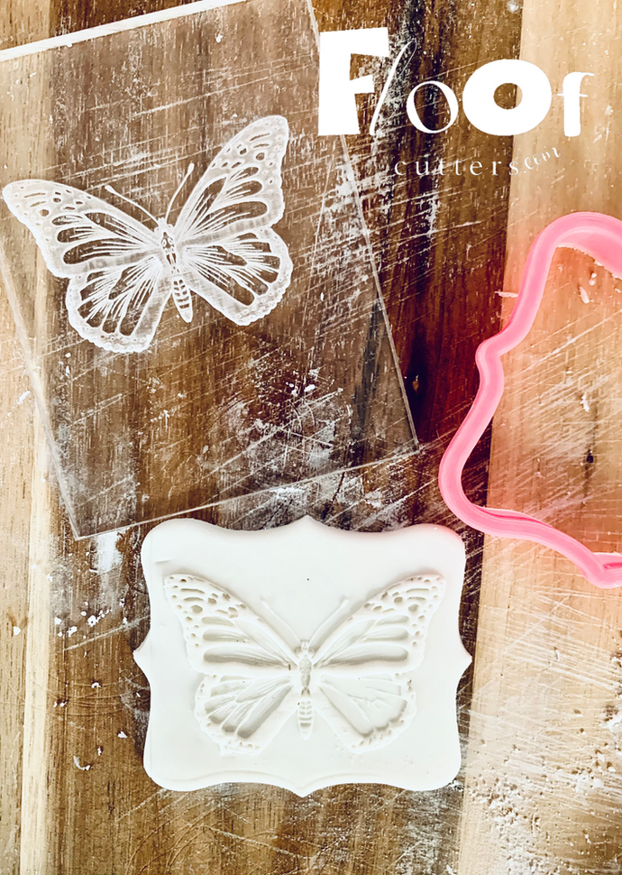 Big Butterfly Pop Ups Embossing Plate