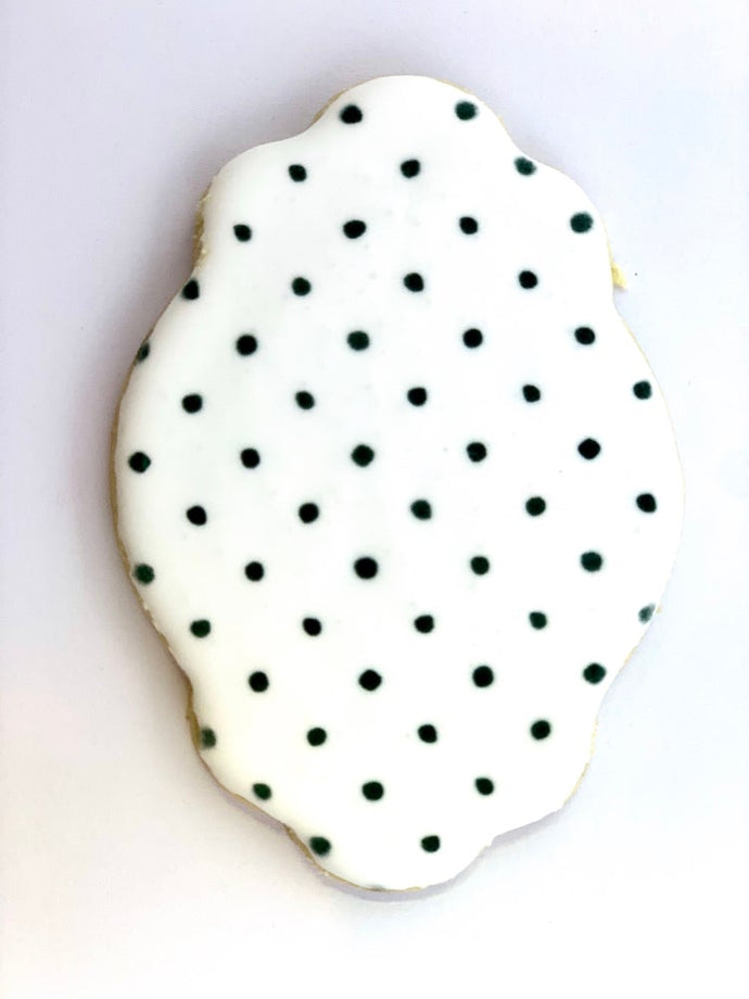 Messy Polka Dots Stencil