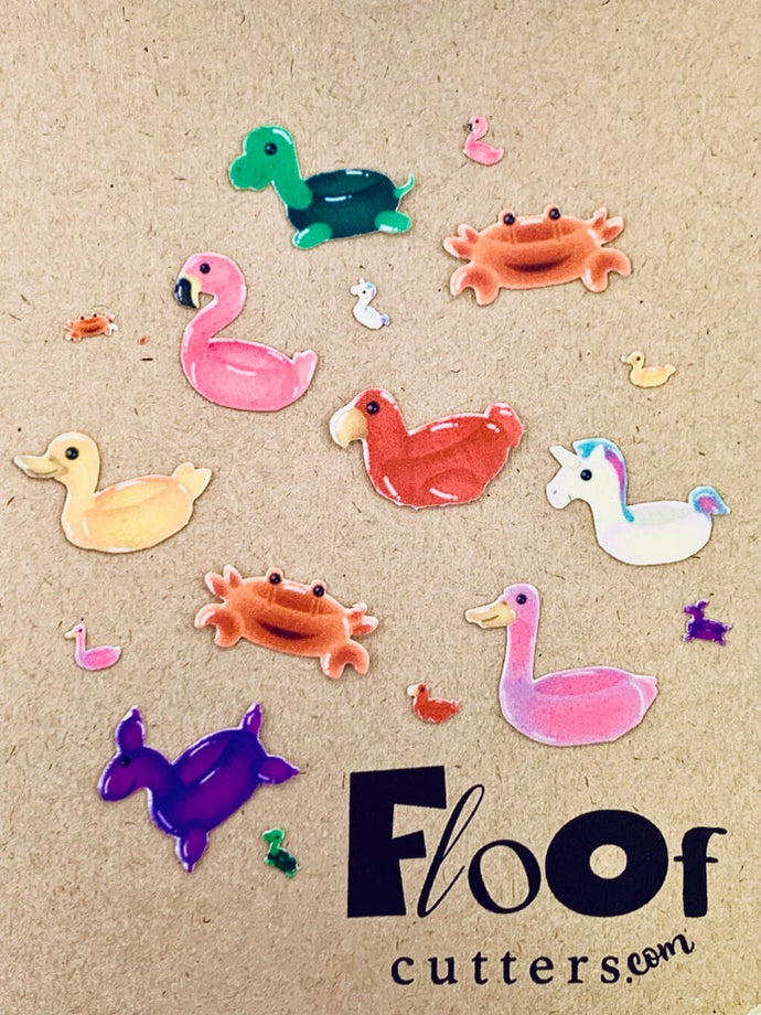 My Pool Floaties Edible Confetti and Toppers