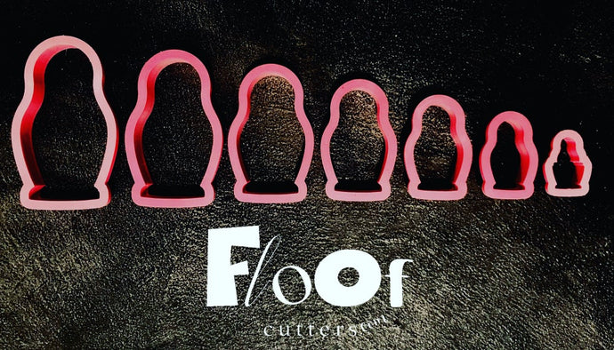 Nesting Dolls Cutter Set (7)