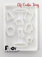 Load image into Gallery viewer, Elf Mini Cookie Tray Cutter Set
