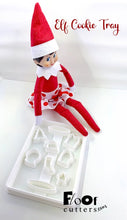 Load image into Gallery viewer, Elf Mini Cookie Tray Cutter Set
