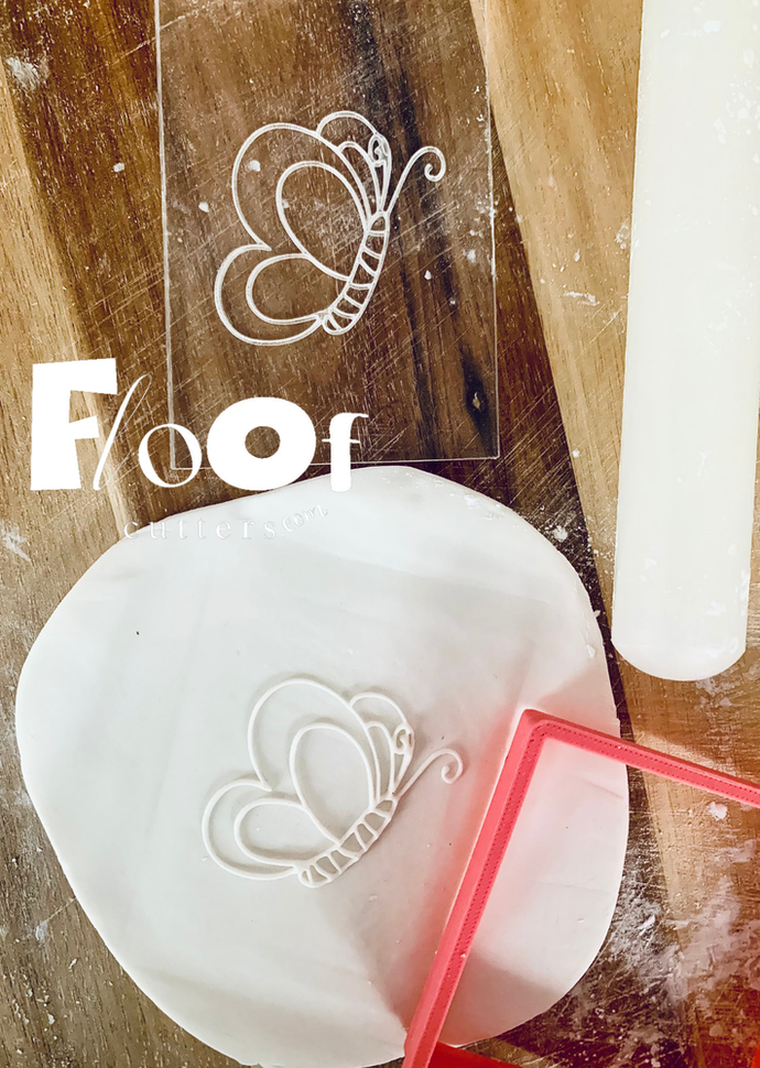 Kiddy Butterfly Pop Ups Embossing Plate