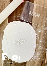 Load image into Gallery viewer, Mr. &amp; Mrs Pop Ups Embossing Plate
