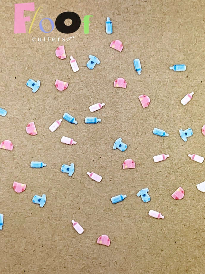 Gender Reveal / Baby Shower Edible Confetti