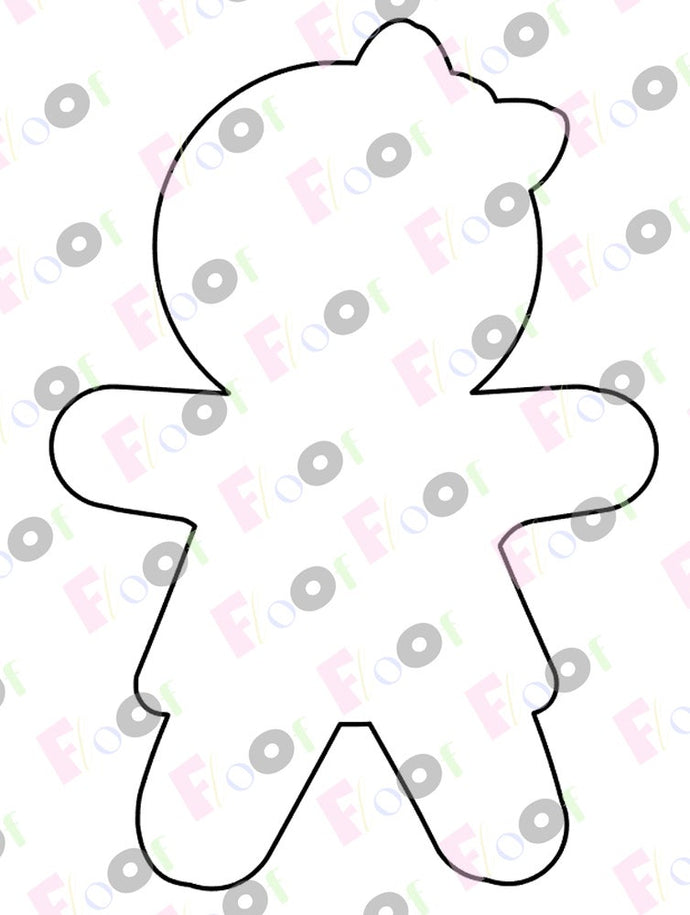 Gingerbread Girl #2 Cutter
