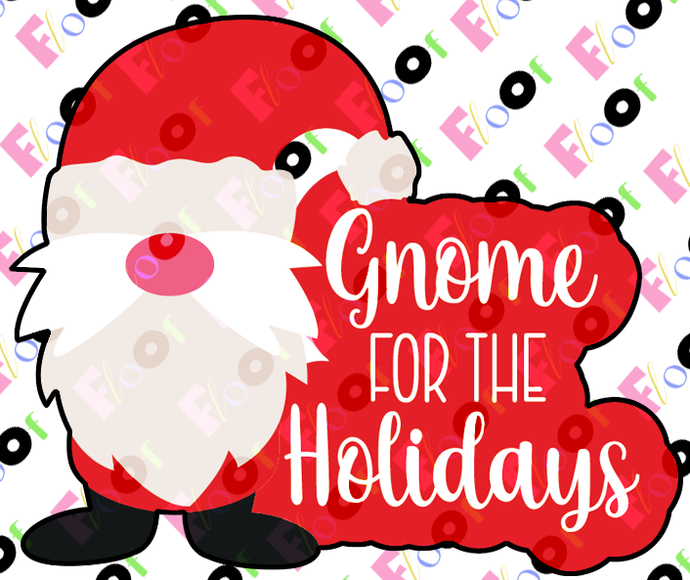 Gnome for the Holidays Cutter