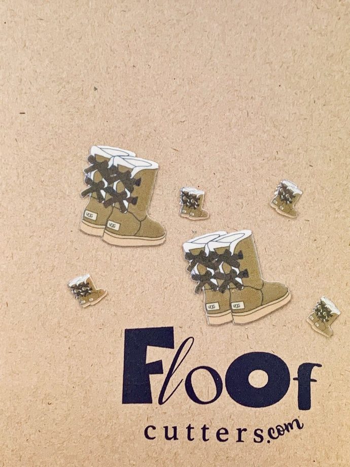 Boots with the Fur Edible Toppers and Confetti
