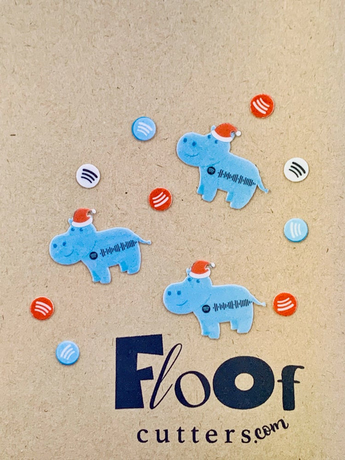 Only a Hippopotamus Will Do Spotify Edible Toppers