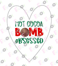 Load image into Gallery viewer, Cocoa Bomb Obsessed Edible Topper
