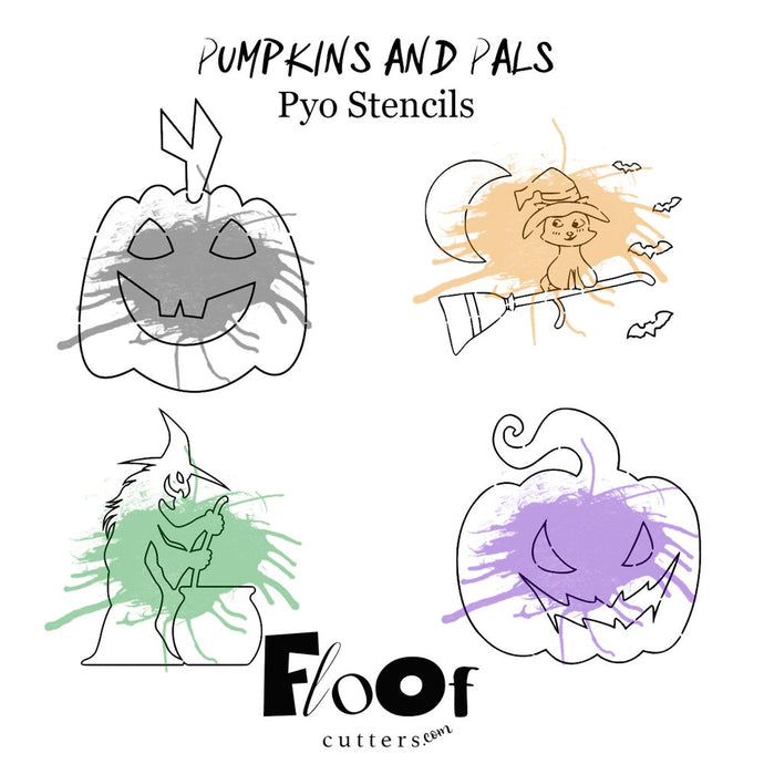 Pumpkins and Pals PYO Stencils