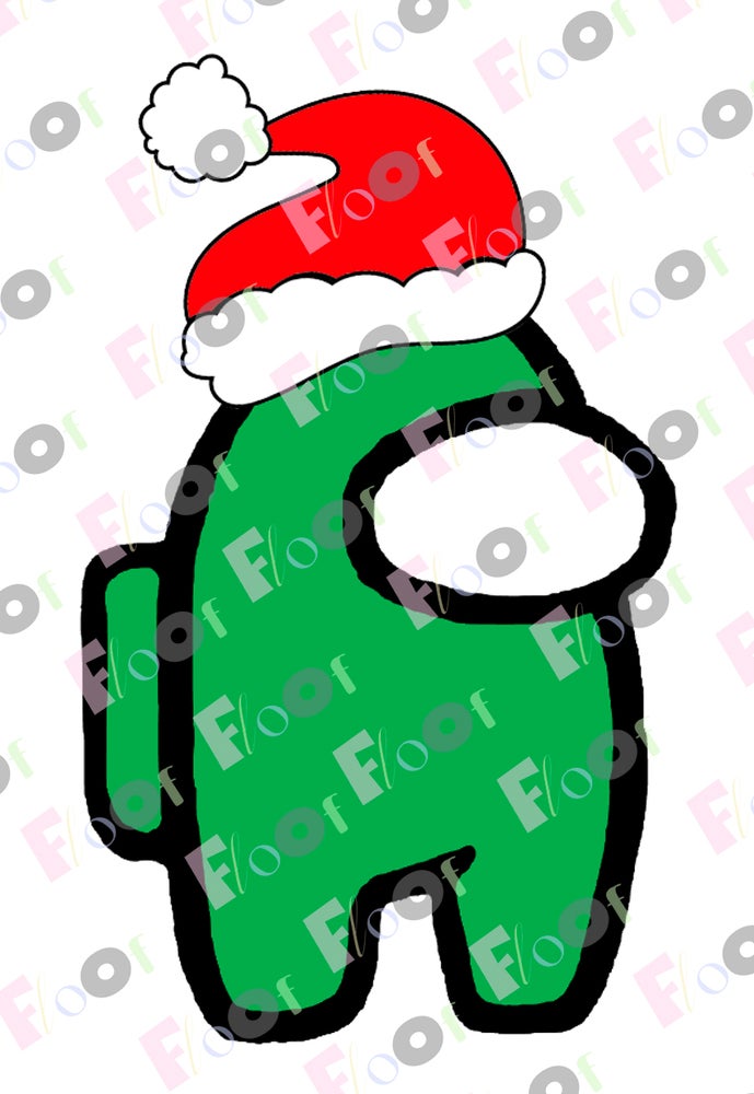 Crewmate Santa Edible
