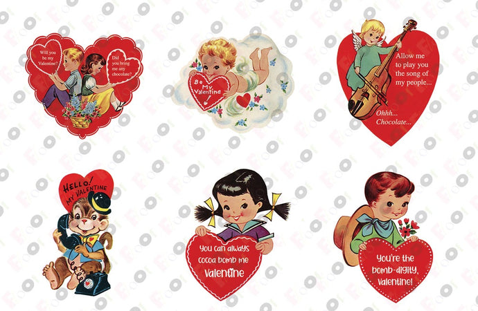 The Vintage Chocolate Valentine's Day Edible Designs