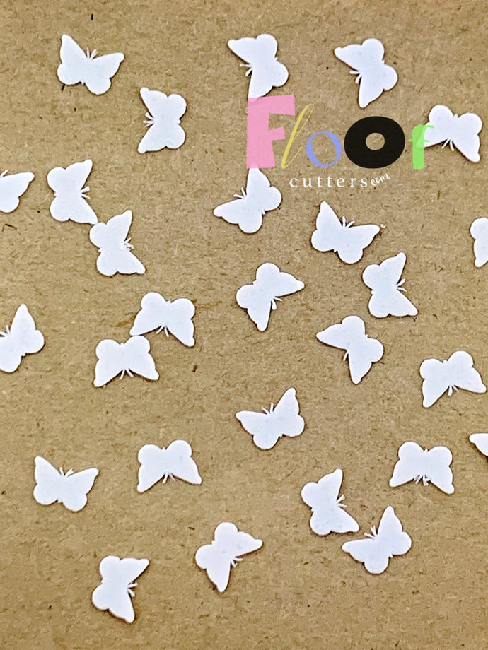 White Butterflies Edible Confetti