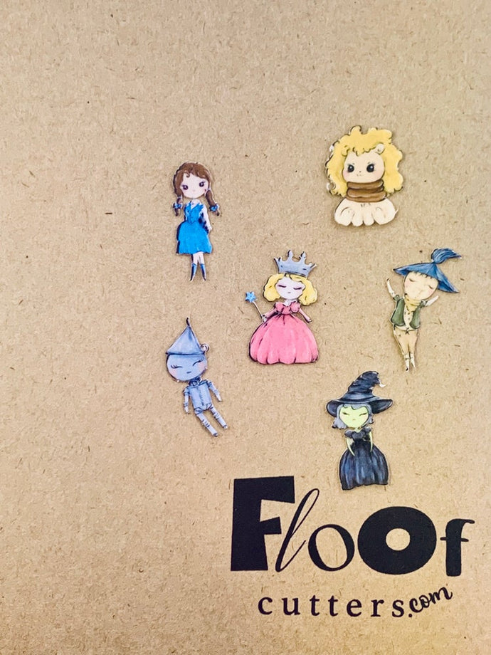 Baby Wizard of Oz Inspired Characters Edible Toppers