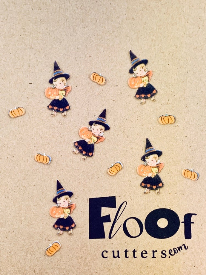 Little Witch Edible Toppers and Confetti Copy