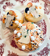 Load image into Gallery viewer, Ghost and Pumpkin Parade Edible Toppers
