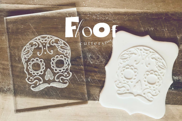 Him Sugar Skull Pop Ups Embossing Plate Copy