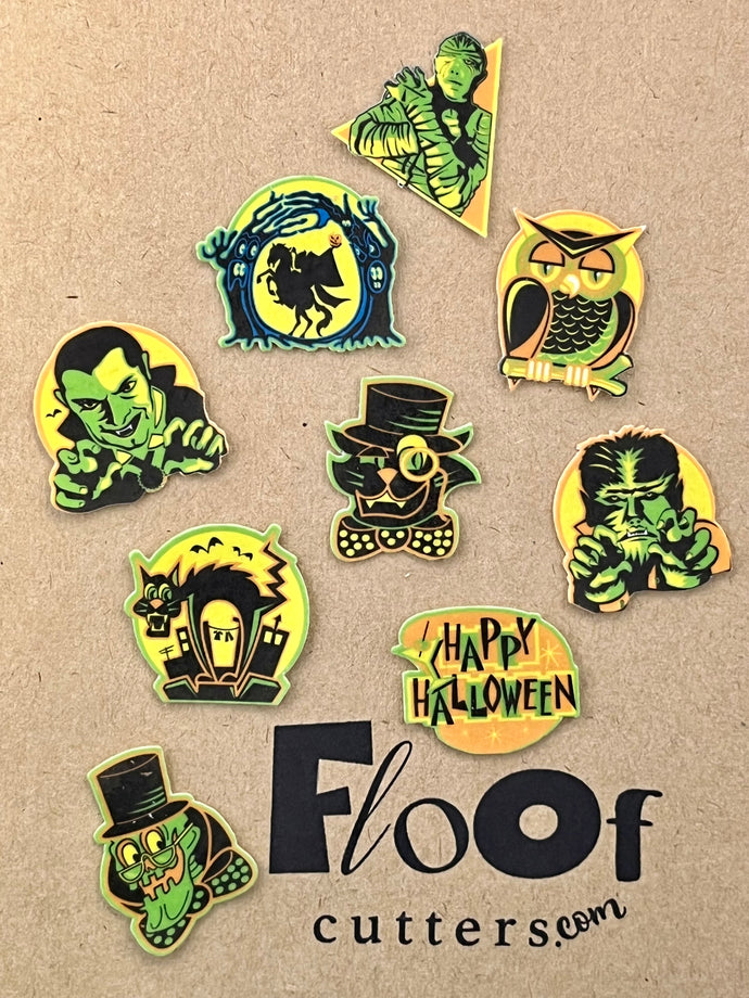 My Mid-Century Halloween Edible Toppers