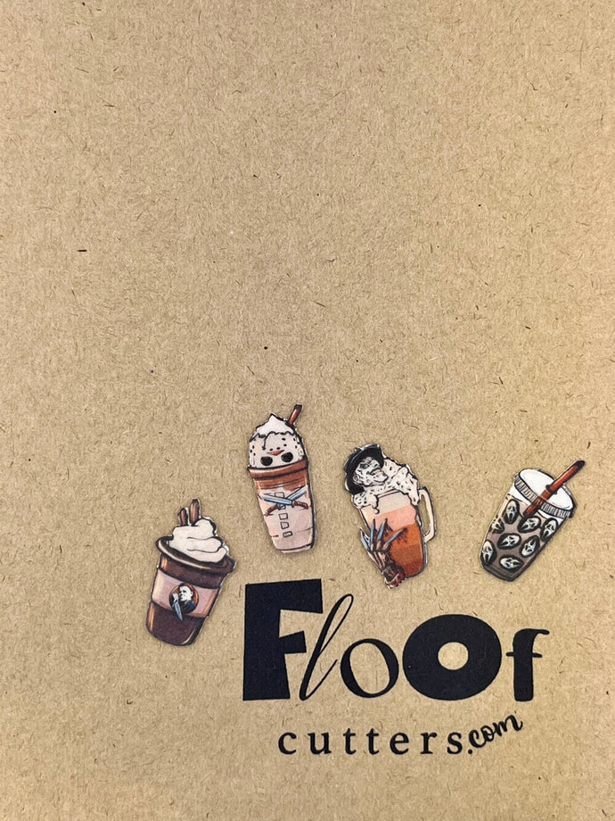 Hot Cocoa and Horror Flix Edible Toppers